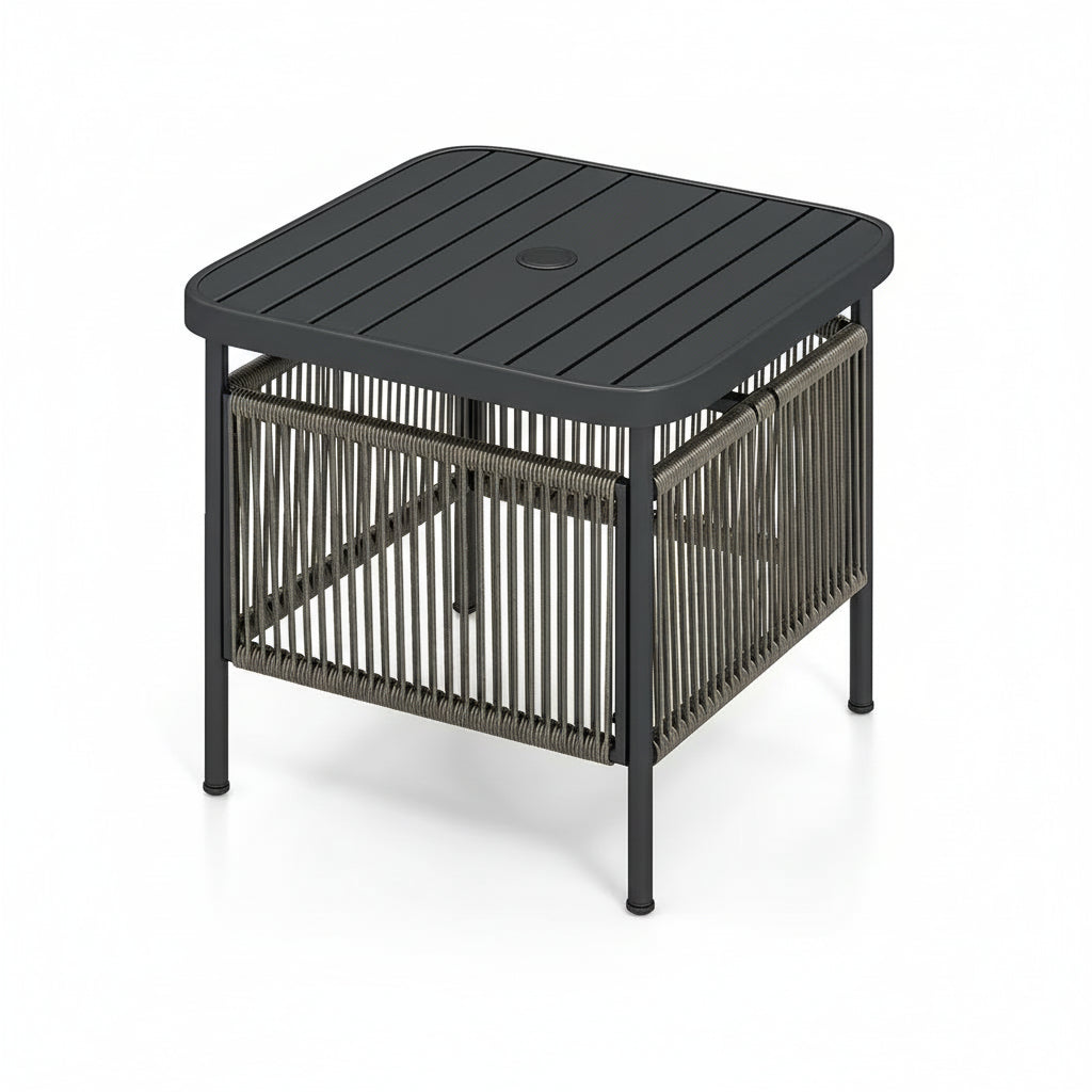 gartentisch aus rattan