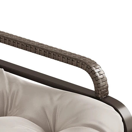 rattan schaukelstuhl