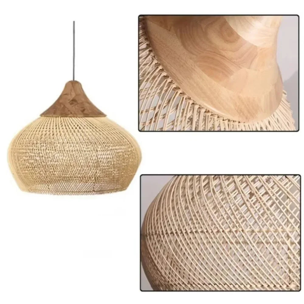 Rattan Pendelleuchte