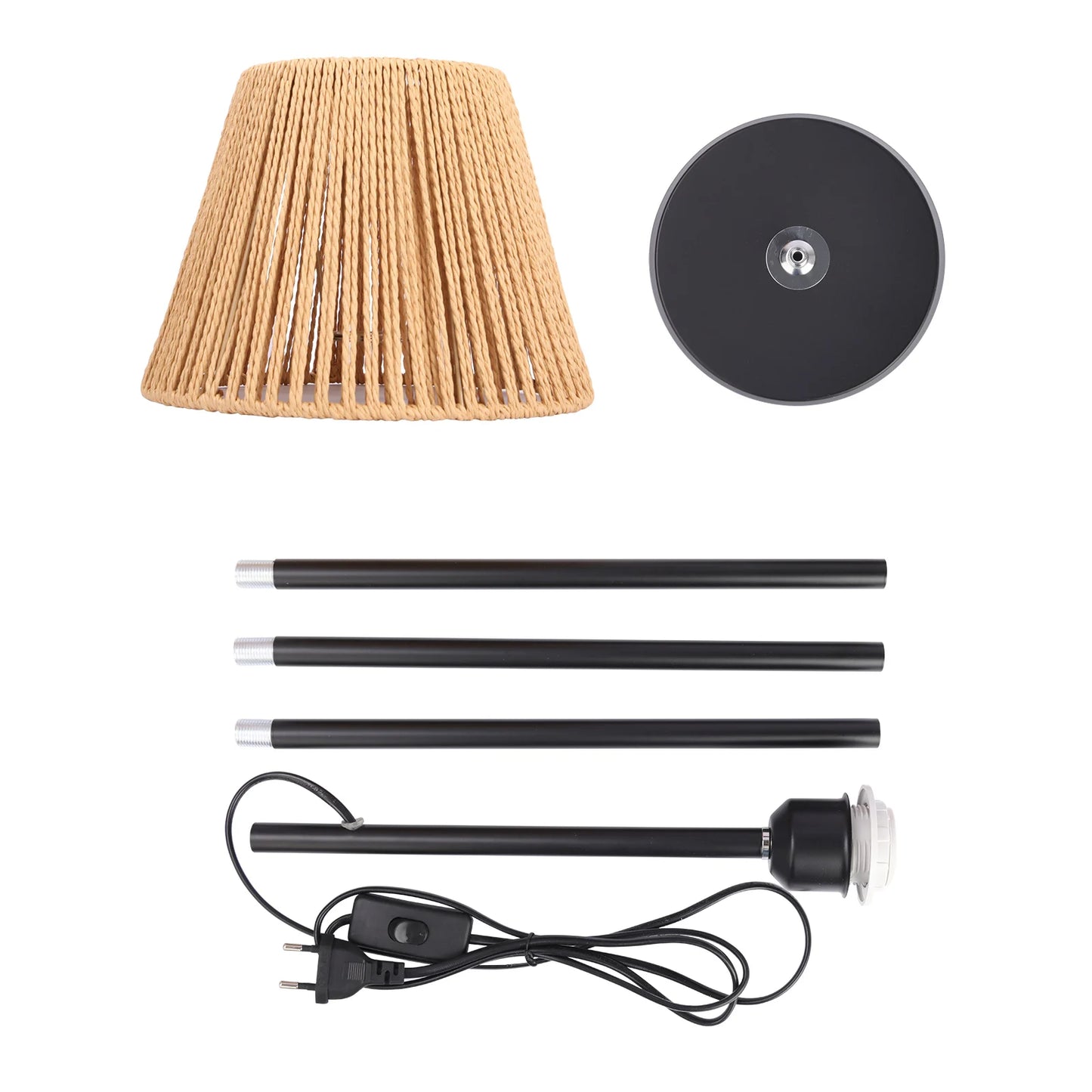 Rattan Stehlampe – Rattan Lampe Stehlampe im modernen Boho Design | RattanHaus™