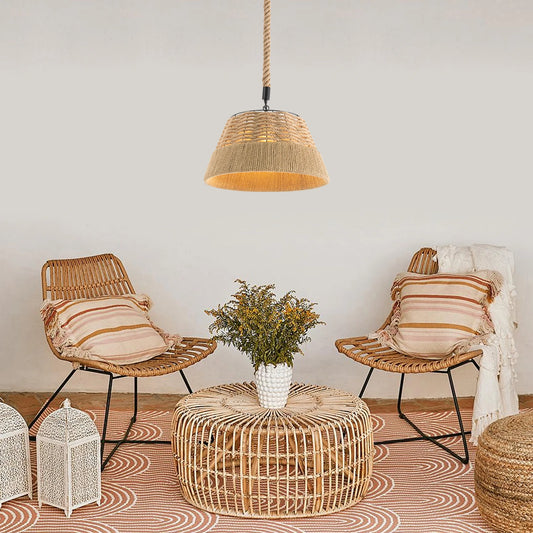 hängelampe rattan​