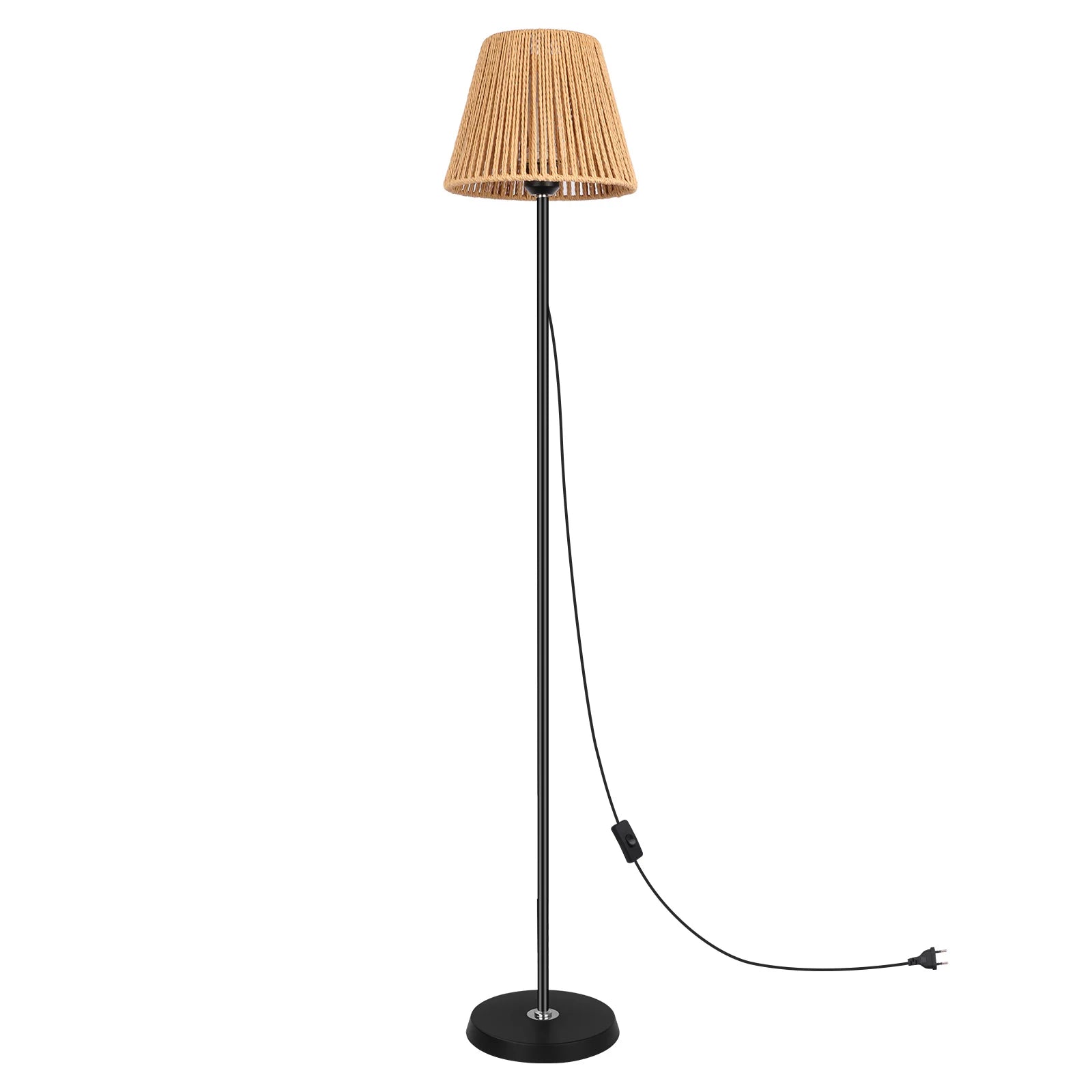 rattan-stehlampe